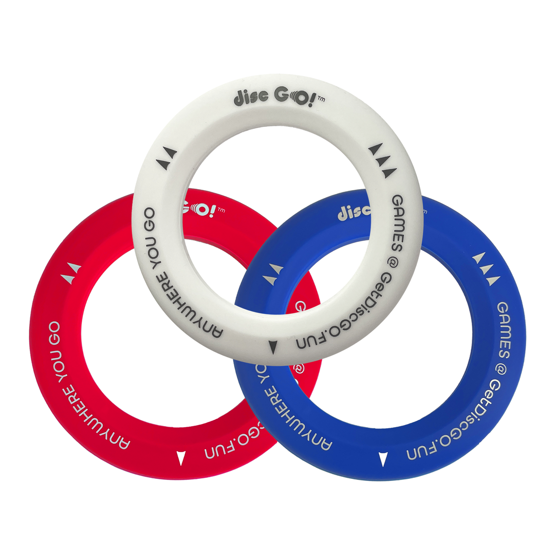 Disc GO! Trio Pack (Red, White & Blue)