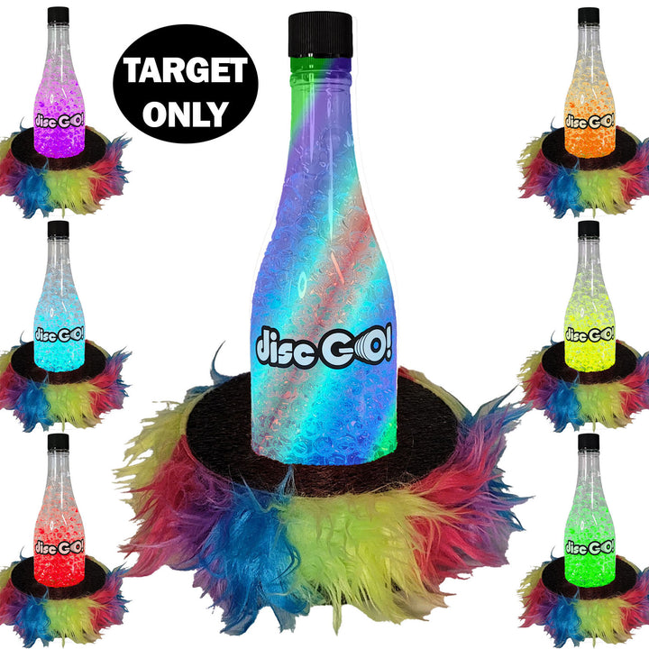 Single Bottle LED Target System (Rainbow Fur Stable Base)