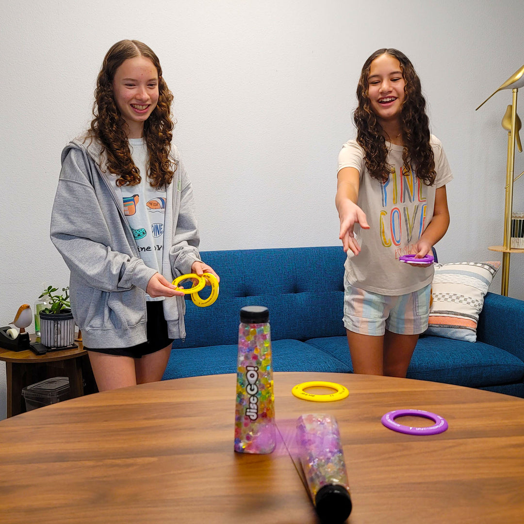 Colorful Bead Bottle Ring Targets - Set of 2