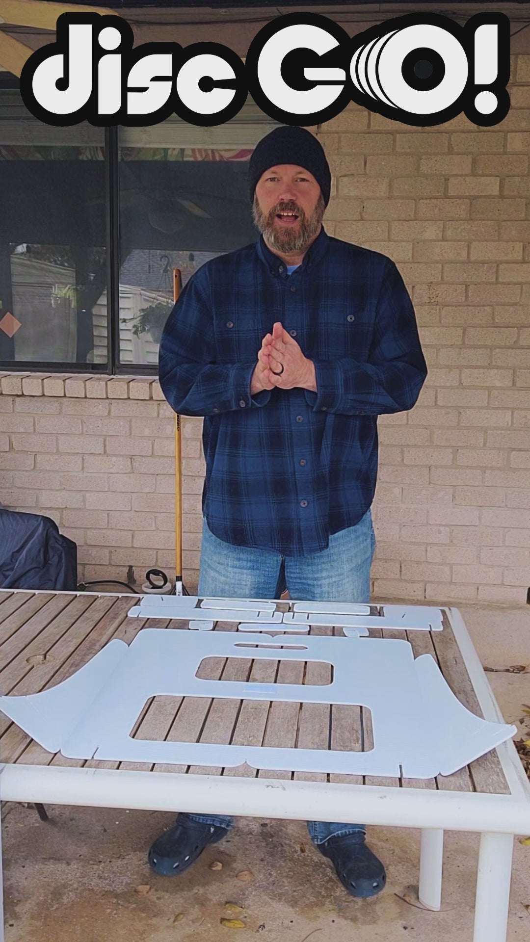 22" Easy Hard Impossible Challenge Foldable Target Game Mat